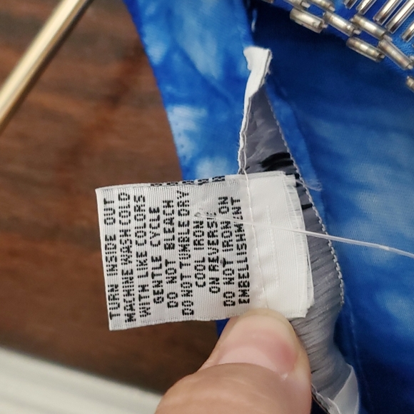 CruiseWear and Company blue tie dye dress - Picture 8 of 10